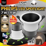 Philips LED Semi Recessed G2 LED Eyeball RS280 7W 11W Recess Eye Comfort Spotlight Coolwhite / Warmw