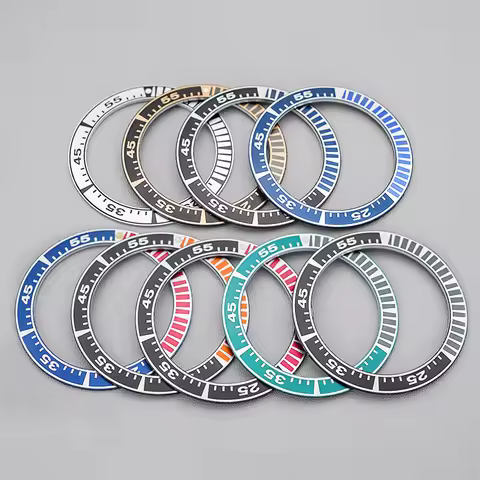 41x32mm Watch Bezel Inserts NH35 Case Ring for Samurai King SRPE39K1 PROSPEX SNR025 SNR025J1 Watch B
