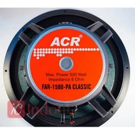 Speaker 15 Inch Acr Classic Far 1580 Pa 500 Watt Original Asli Harga 1