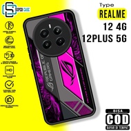 Case REALME 12 4G 12 PLUS 5G SuperCase Motif [RG] Latest Casing Softcase Hardcase glossy glass