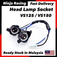 VS125 VS150 Front Head Lamp Socket Suzuki VS 125 150 Wire Light Soket Lampu Depan Wayar Wayaring Hea