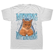 Mewing Prin Unisex Cotton T-Shirt - Fashionable Men's Top - Menswear