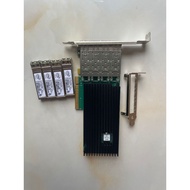 Intel X710-DA4 Same Style Silicom Silicom PE310G4171L-XR-CX Four-Port Megafiber Network Card XL710 M