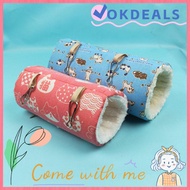OKDEALS Ferret Tunnel Warm Tube Toy Rabbit Hanging Bed