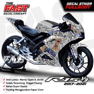 Decal R15 LATEST LUFFY GEAR 5 FullbodyV3 Sticker R15 GEAR 5 LUFFY Striping Decal Yamaha R15 V3, Stic