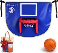 Kids Basketball Hoop Set with Soft Foam Ball & Adjustable Straps, 35.43"x25.59" Easy Setup Indoor/Ou