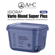 Schwarzkopf Igora Vario Blond Super Plus Bleaching Powder 450g Igora Bleach Powder White Dust-Free A