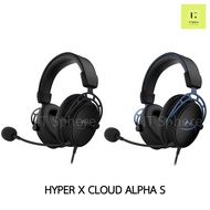 หูฟัง HYPER X HEADSET CLOUD ALPHA S BLUE  // BLACK ประกัน 2 ปี alphas