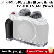 SmallRig XM5 Túi da nửa máy ảnh Retro Cage Khung L-Plate với Tay cầm Silicone cho FUJIFILM X-M5 4879