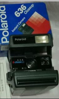 寶麗萊 Polaroid 636 closeup 相機 有盒裝 經典 拍立得 富士