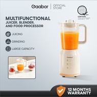 【New arrival】Gaabor 3 in 1 Blender Food Processor Multi-functional Juicer Meat Grinder and Chopper
