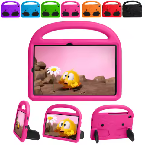 Case for Samsung Galaxy Tab A 8.4 T307 10.1 T510 A7Lite T220 T500 T509 A8 X200 Cute Cartoon EVA Stan