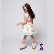 lisastar A05 § Taiwan Designer Brand Rose Garden Beautiful Girls Dress Pure Cotton One Year Old