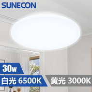 LSCLA 圓形LED吸頂燈 30W 白光6500K 黃光3000K【平行進口】