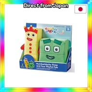 Numberblocks Character Plush Toy - Friendly Three & Four 94555 - Authentic Product