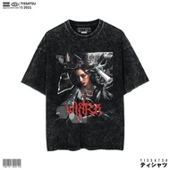 TISSATSU AESPA WINTER Oversize Washed T-Shirt Kpop Wash Slimfit T-Shirt AESPA-55/