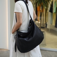 Genuine Leather Shoulder Bag Big Capacity Tote Bag Fashion Cowhide Crossbody Bag Big Shopping Bag FQ