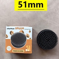 51/58mm Cafe Cleaner Brewing Head Silicone Cleaning Bristle Tools Removable Groud Head Cleaner Repla