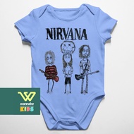 NIRVANA BAND Baby Jumper 2 Baby Clothes 0-12 months Baby Rompers