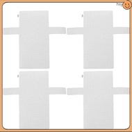 4Pcs Bag Sheets White Plastic for Craft Projects huyisheng