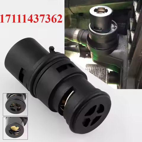 80℃ 17111437362 Oil Cooler Thermostat Radiator Assembly For BMW X3 X5 Z4 E46 E53 E83 E85 323 325 328