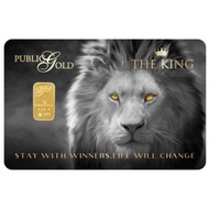 Public Gold THE KING//1 GRAM//SMALL BAR//999.9//NEWLY LAUNCHED//FREE GIFT