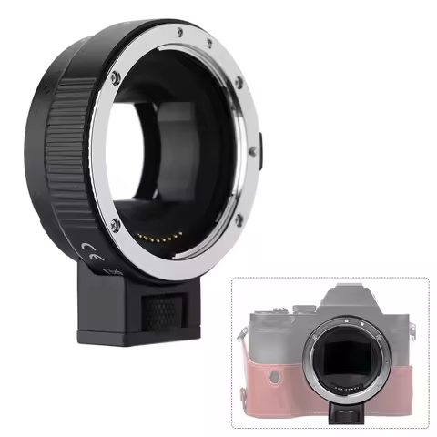 Auto Focus AF EF-NEXII Adapter Ring for Canon EF EF-S Lens to use for Sony NEX E Mount 3/3N/5N/5R/7/