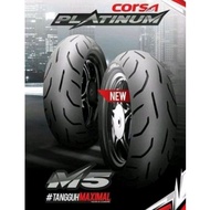 TAYAR CORSA PLATINUM TUBELESS TYRE M5 110/70-13~130/70-13