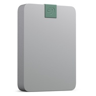 Seagate Ultra Touch HDD 5TB External Hard Drive - 15mm, Pebble Grey, Post-Consumer Recycled Material