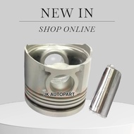 Piston + Bolt + Lock Clip ISUZU 4BG1T 6BG1T (4R) STD Brand EZUMI JAPAN 1-12111574-0/(The Holes Do No