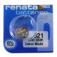 Origina Renata Battery 1 pcs SR616SW 321 Swiss Made SR616 1.55v Silver Oxide