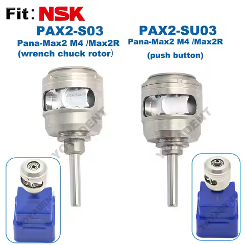 Fit NSK Pana-Max2 M4/Max2R High Speed Handpiece Air Rotor Dental Turbine Cartridge PAX2-S03 wrench c