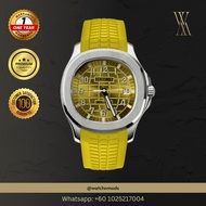 Seiko Mods NH35 Automatic Movement - Aquanaut Yellow