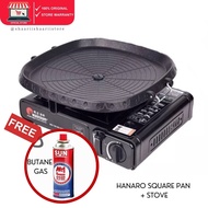 Samgyupsal grill set Korean BBQ grill samgyupsal samyeopsal grill set Gas Stove hanaro square pan