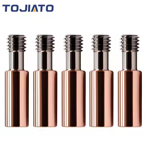 All Metal Bimetal Heatbreak Copper Titanium TC4 Throat High Temperature for Creality 3D Printer CR10