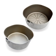 naso316 Stainless Steel Non-Stick Baking Pan M [Air Fryer Accessories] Philips HD9742/9642/9270 Arli