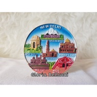 Souvenir NEW DELHI INDIA Country Refrigerator MAGNET