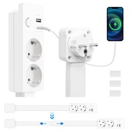 Electrical Wall Plug Rotates Electrical Outlet Extender Adjustable Length Power Outlets Extender Pow