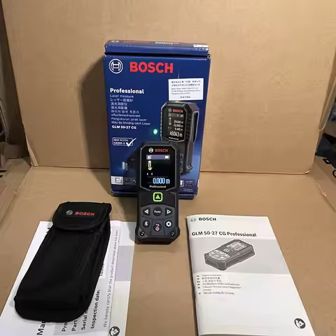 Bosch GLM 50-27 CG Laser Measurement Bluetooth IP65 Waterproof 50 Meter Professional Rangefinder Gre