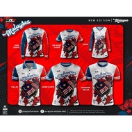 [Ready Stock] Pro Apparel Malaysia's  64th Merdeka Edition TShirts with Free Gifts Malaysia Flag and