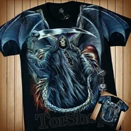 hot Rock Eagle T-Shirt Full HD เสื้อ OVP แท้ เสื้อยืด OVER PRINT (ไซส์ยุโรป) เสื้อวินเทจ เสื้อยืดลายยมทูต