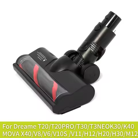 Dreame R10 Pro Electric Multi-Surface Brush Head Black For T30 T30 NEO T20 Pro Handheld Wireless Vac