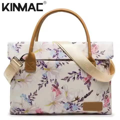 Waterproof Kinmac Brand Laptop Bag 13.3,14,15.4,15.6 Inch Shoulder Messenger Women Lady Case For Mac