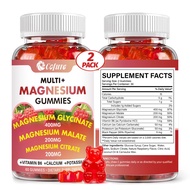 Magnesium Glycinate 400mg, Citrate 200mg, Malate 200mg, Triple Magnesium Complex with Potassium, Cal