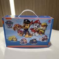 4PCS/SET Original Box 100% Genuine Paw Patrol Chase Marshall Skye Rubble Super Pups Pull Back Toy ve