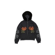 Acne Studios Printed Hooded Zip Sweater Unused