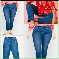 (Q9935) bigsize women's long jeans (Size 18) - Clearance