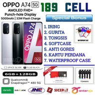 OPPO A74 5G | 4G RAM 6/128 GB GARANSI RESMI OPPO INDONESIA