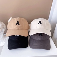 Stok Sedia Ada~Topi Tulisan A Fashion A Letters Baseball Cap High Quality Baseball Cap Unisex Embroi