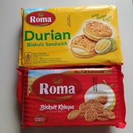 PROMO!!! Roma coconut roma coconut biscuits [300 gr] Roma Durian biscuits